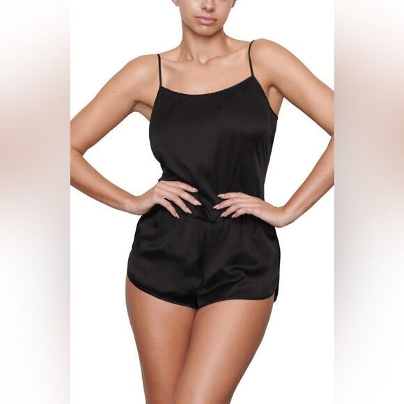 SKIMS Stretch Silk Sleep Tank NWT - Picture 1 of 9